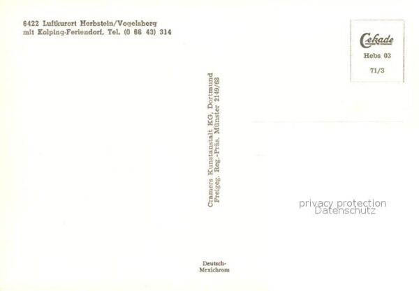 Herbstein Fliegeraufnahme – Bild 2