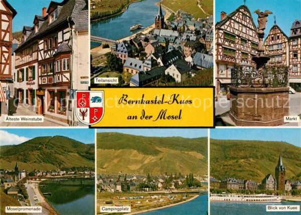 Bernkastel-Kues Älteste Weinstube Markt Moselpromenade