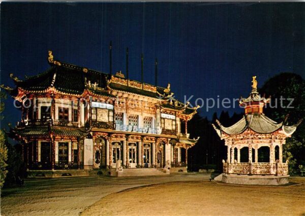 Bruessel Bruxelles Pavillon Chinois