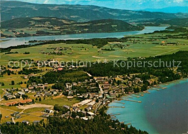 Seelach Klopeinersee Fliegeraufnahme Völkermarkter Stausee