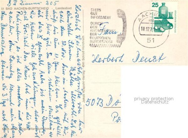 Burtscheid Aachen Landesbad – Bild 2