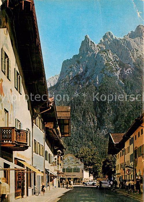 Mittenwald Karwendel Tirol Hochstraße Viererspitze