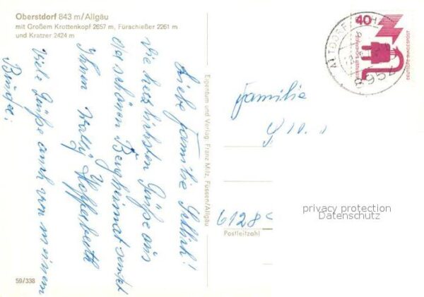Oberstdorf Krottenkopf Fürschiesser Kratzer – Bild 2