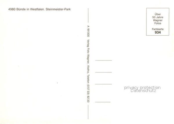 Buende Westfalen Steinmeister Park – Bild 2