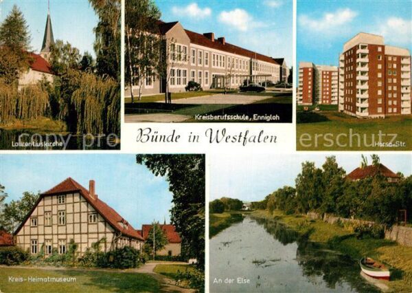 Buende Westfalen Horsa Strasse An der Else Kreis Heimatm