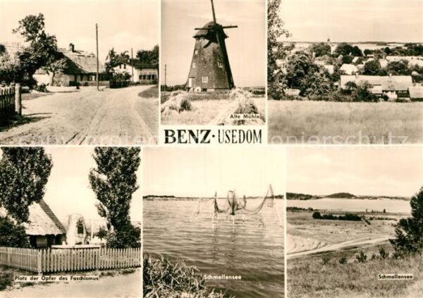 Benz Usedom Alte Mühle Schollensee Platz der Opfer