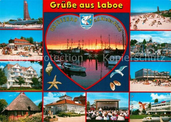 Laboe Marine Ehrenmal Strand Hafen Kurkonzert