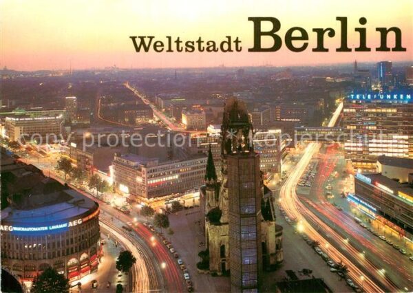Berlin Gedächtniskirche Kurfürstendamm Kantstr
