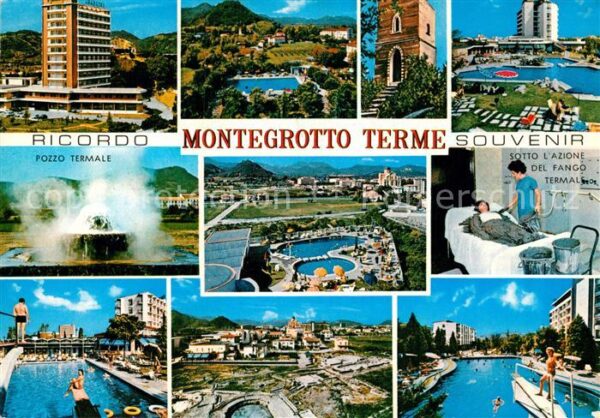 Montegrotto Terme Stadtansichten
