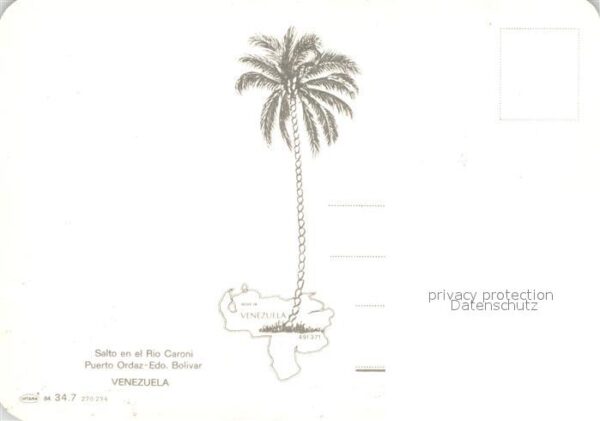 Puerto Ordaz Wasserfälle Salto el RioCaroni – Bild 2