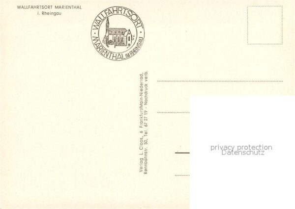 Marienthal Rheingau Fliegeraufnahme Wallfahrtskirche – Bild 2