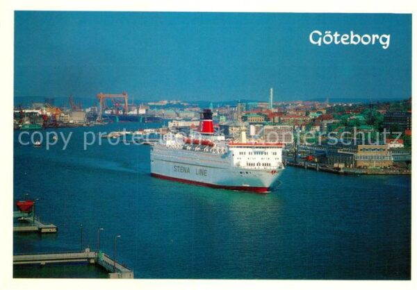 Goeteborg Hafeneinfahrt