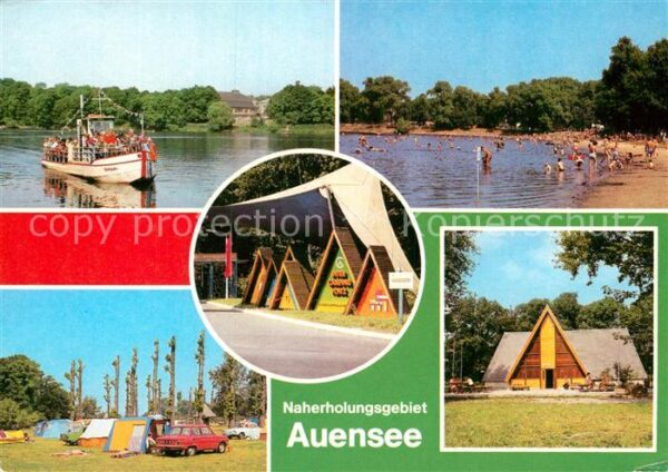 Leipzig Auensee Strandbad Campingplatz