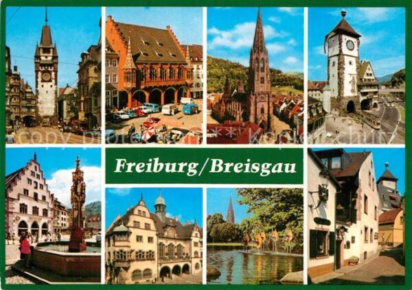 Freiburg Breisgau Martinstor Historisches Kaufhaus Rathau