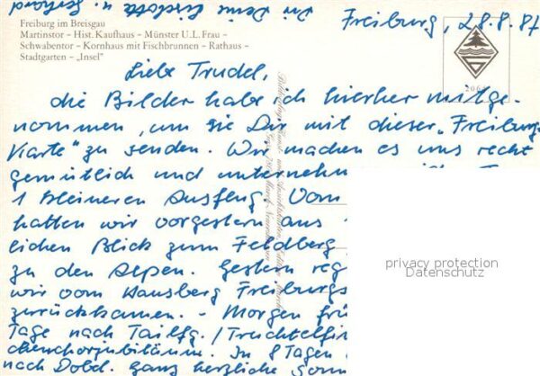Freiburg Breisgau Martinstor Historisches Kaufhaus Rathau – Bild 2