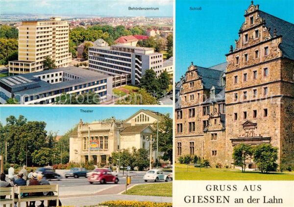 Giessen Lahn Schloss Theater Behördenzentrum