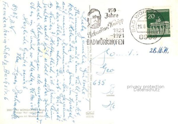 Bad Woerishofen Kurhaus Musikpavillon – Bild 2