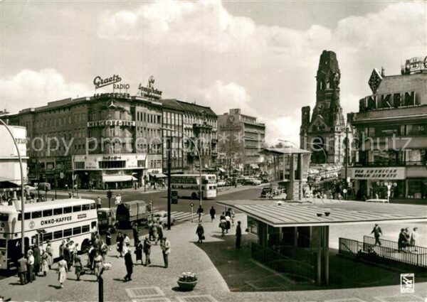 Berlin Kurfürstendamm Ecke Joachimstaler Stras