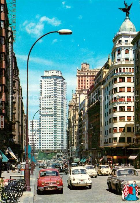 Madrid Spain Avenida Jose Antonio