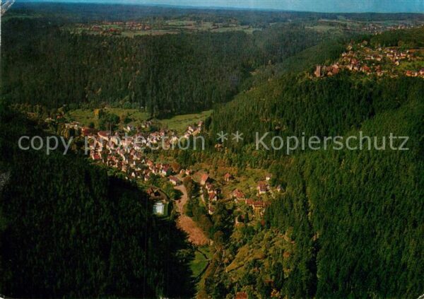 Bad Teinach-Zavelstein Fliegeraufnahme