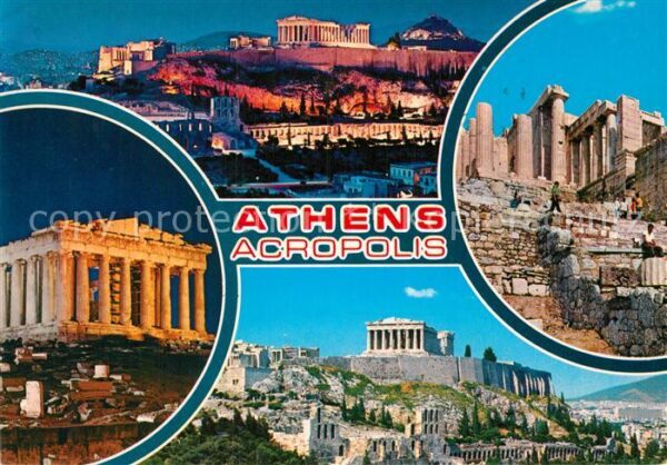 Athens Athen Acropolis
