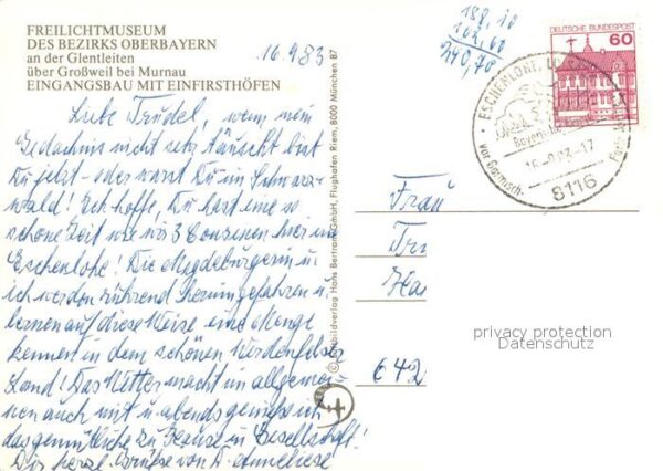 Murnau Staffelsee Glentleiten Grossweil Eingangsbau Einfi – Bild 2