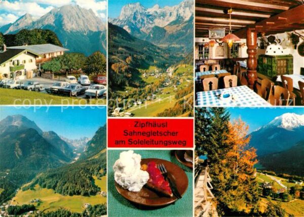 Ramsau Berchtesgaden Berggasthof Zipfhäusl Sahnegletscher So