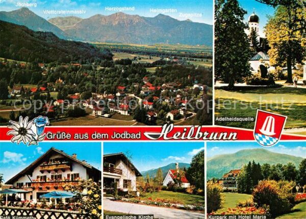 Bad Heilbrunn Adelheidsquelle Hotel Maria Evangelisch