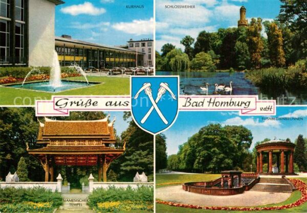 Bad Homburg Kurhaus Schlossweiher Elisabethenbrunne