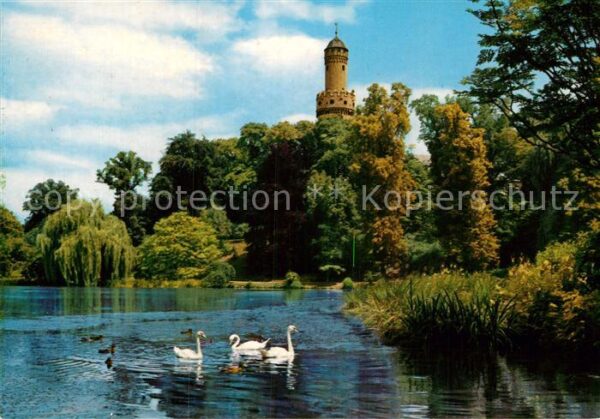 Bad Homburg Schlossweiher Weisse Turm