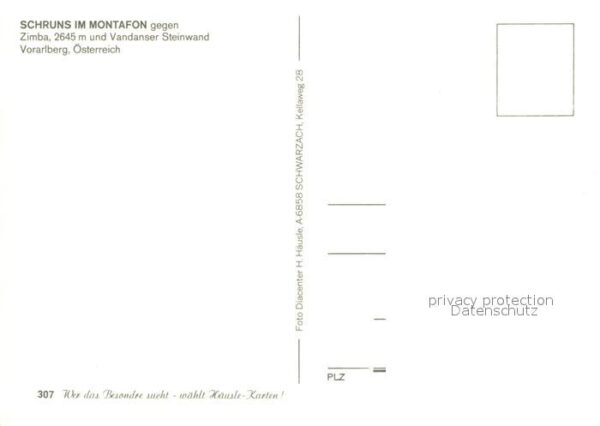 Schruns Vorarlberg Zimba Vandanser Steinwand – Bild 2