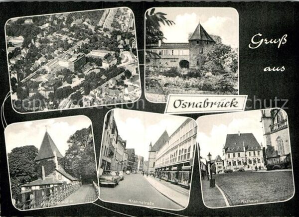 Osnabrueck Pernickelmühle Krahnstrasse Rathaus