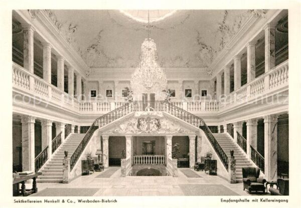 Biebrich Wiesbaden Sektkellereien Henkell Empfangshalle Ke