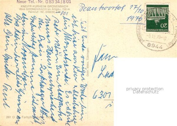 Groenenbach Bad Kurheim Grönenbach – Bild 2