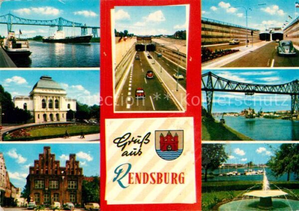 Rendsburg Hafen Brunnen