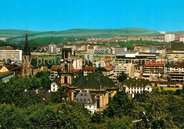 Saarbruecken Blick vom Triller