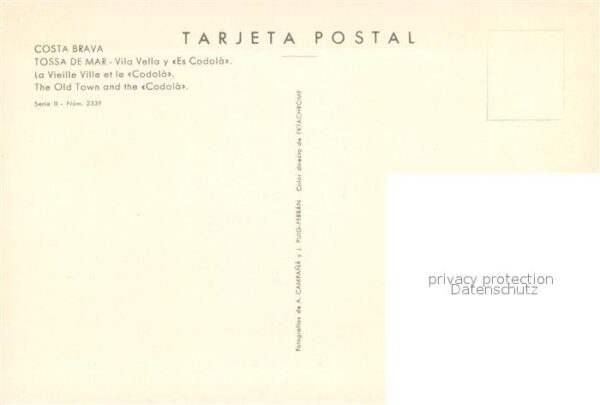 Tossa de Mar Vila Vella Es Codola – Bild 2
