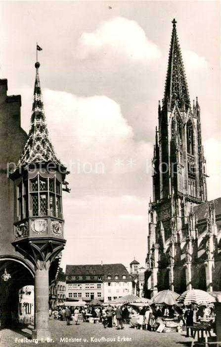 Freiburg Breisgau Münster Kaufhaus Erker