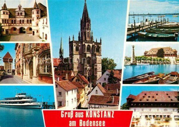 Konstanz Bodensee Schloss Hafen Münster