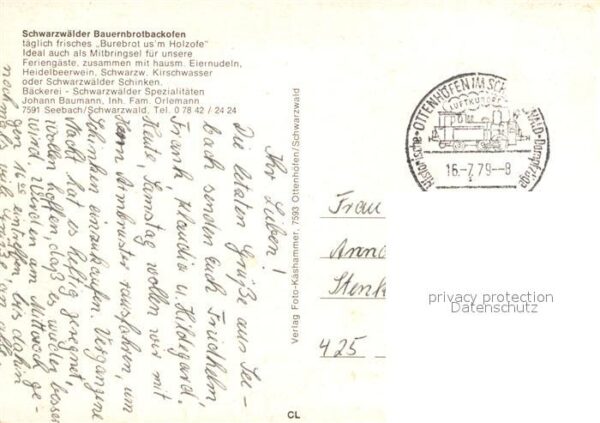 Seebach Ortenaukreis Schwarzwälder Bauernbrotofen Bäckerei – Bild 2