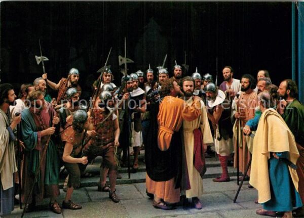 Oberammergau Passionsspiele Judakuss