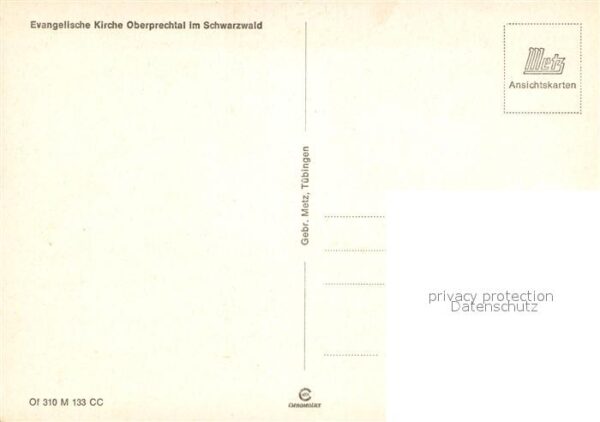 Oberprechtal Evangelische Kirche – Bild 2