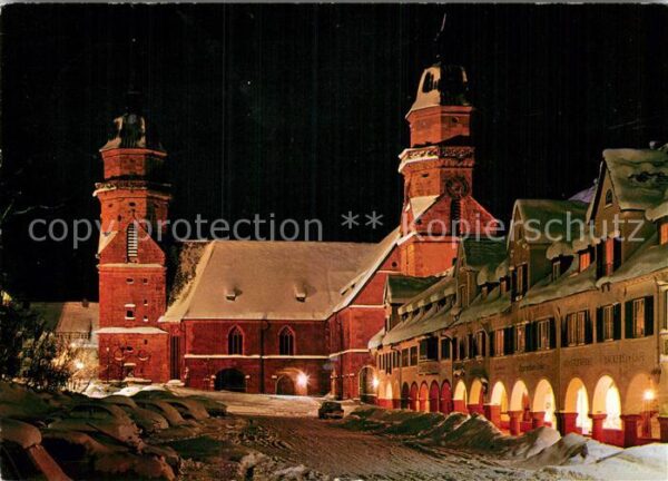 Freudenstadt Stadtansicht Winter