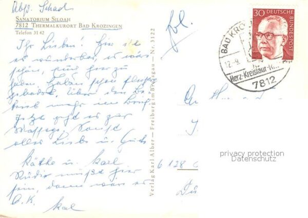 Bad Krozingen Sanatorium Siloah – Bild 2