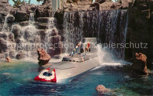 Disneyland California Submarine Falls