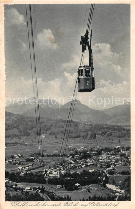 Seilbahn Nebelhorn Oberstdorf