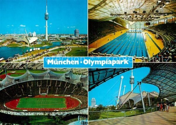Olympia München Olympiapark Schwimmhalle Stadio