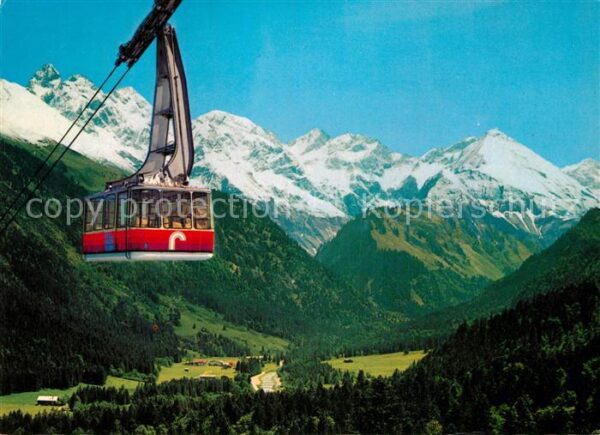 Seilbahn Fellhorn Oberstdorf-Birgsautal