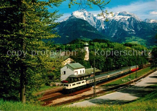 Eisenbahn Bischofswiesen Hoher Göll Hohes Brett