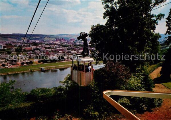 Seilbahn Bergstation Weisshaus Trier Mosel